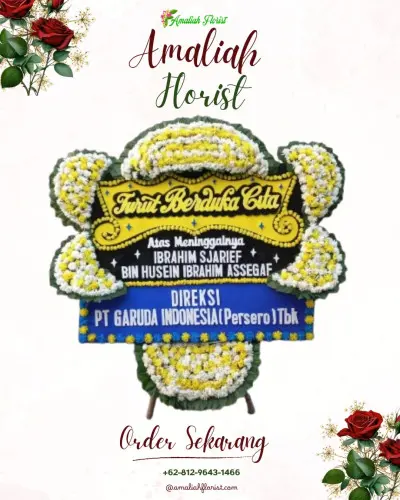 Papan Bunga Duka di Gesang